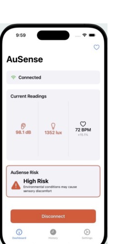 Working app screenshot