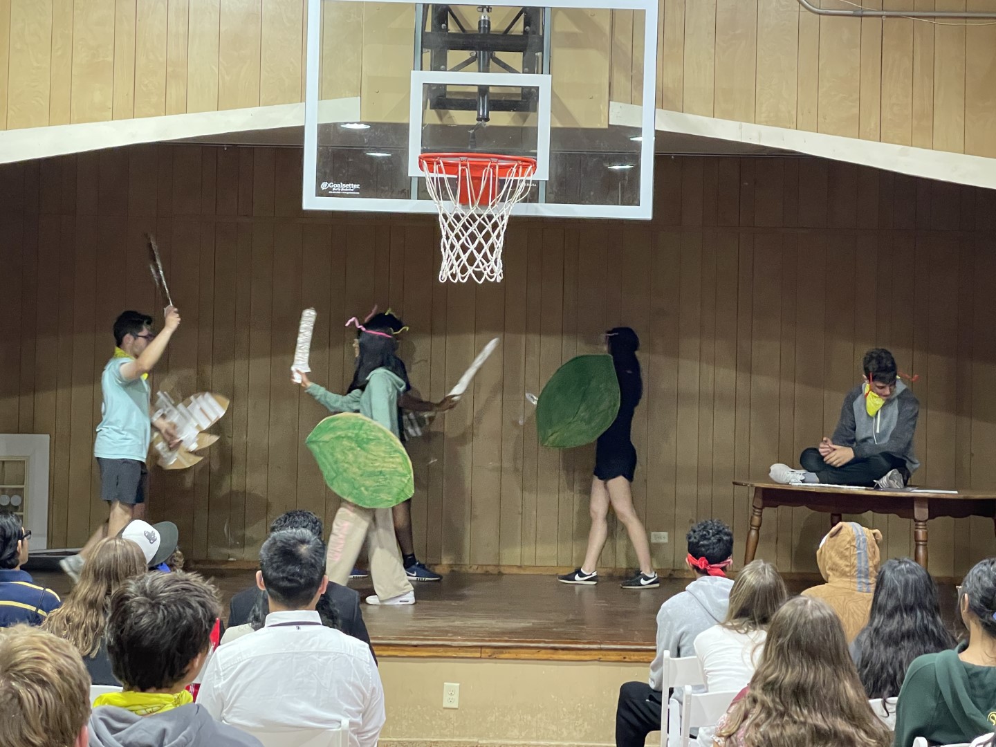 This is an image of our Walden skit at Bournedale!