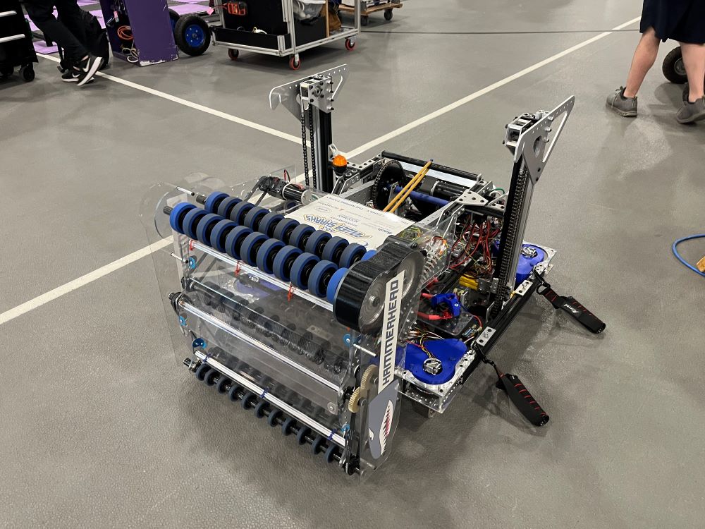 My robot as part of team 663 for the 2024 season