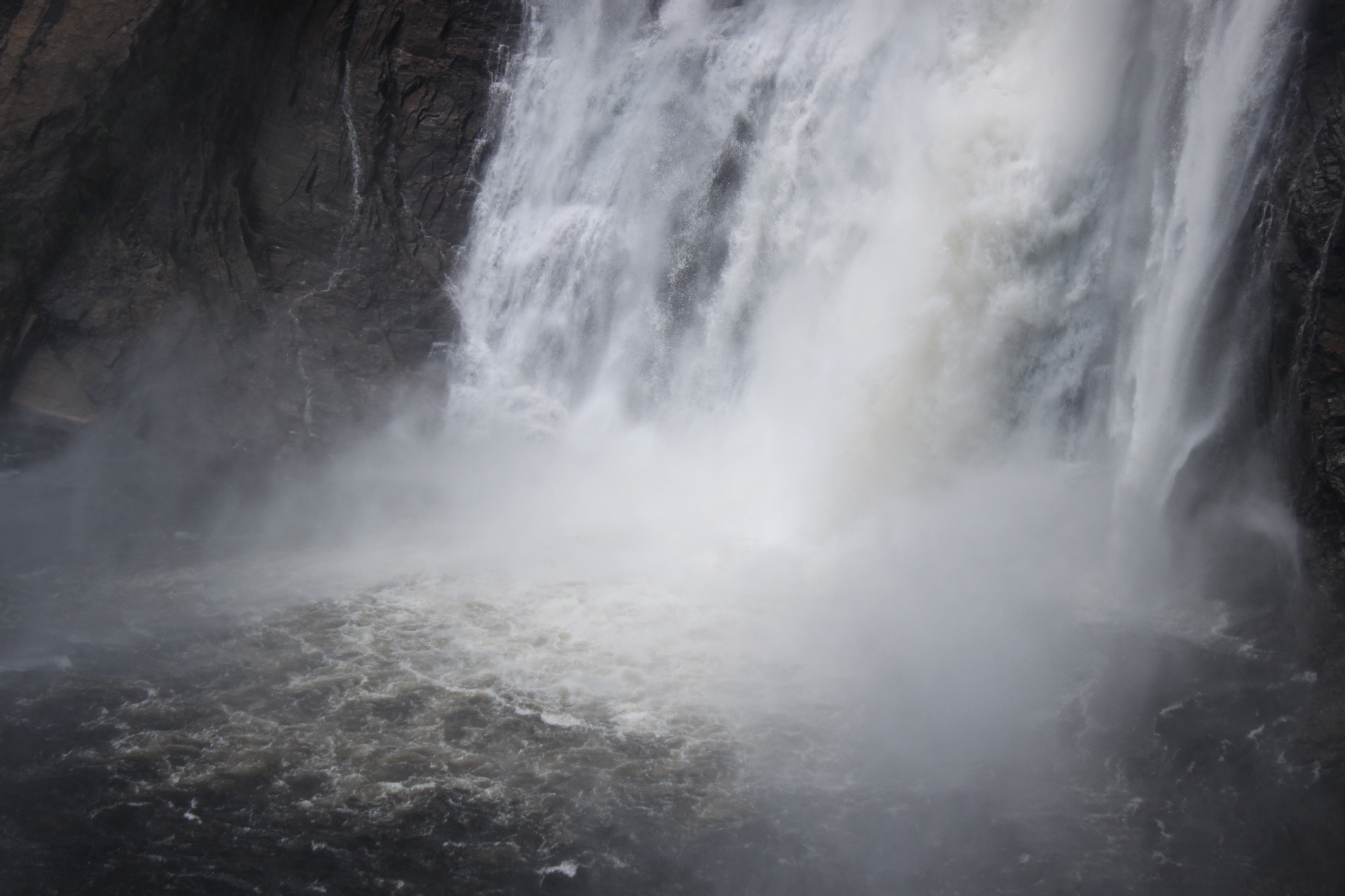 Waterfall close-up