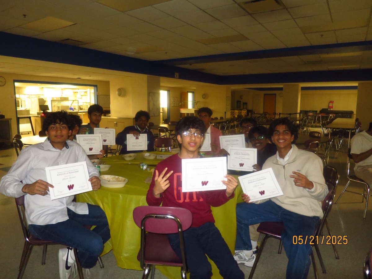 Westborough Debate Club at Our Banquet