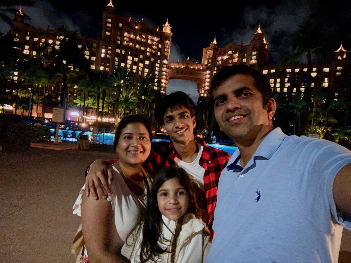 Me and My Family in Cancun