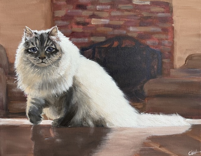 Painting of my cat