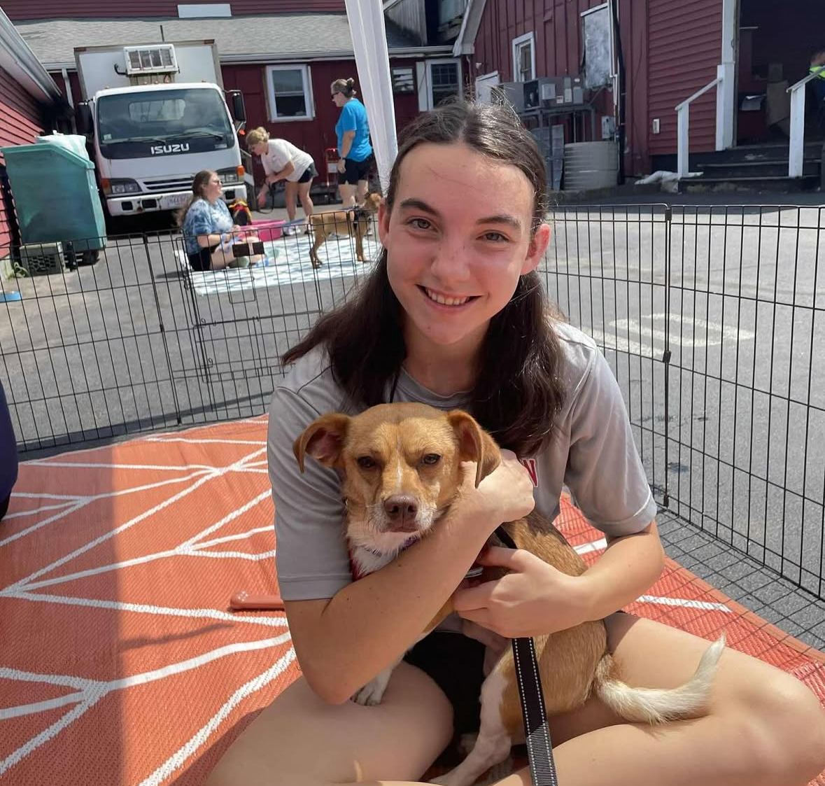 Me at one of the Pawfect events.