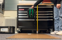 Setup for controlled drop testing