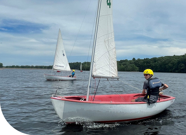 Boating in Boston - Sailing