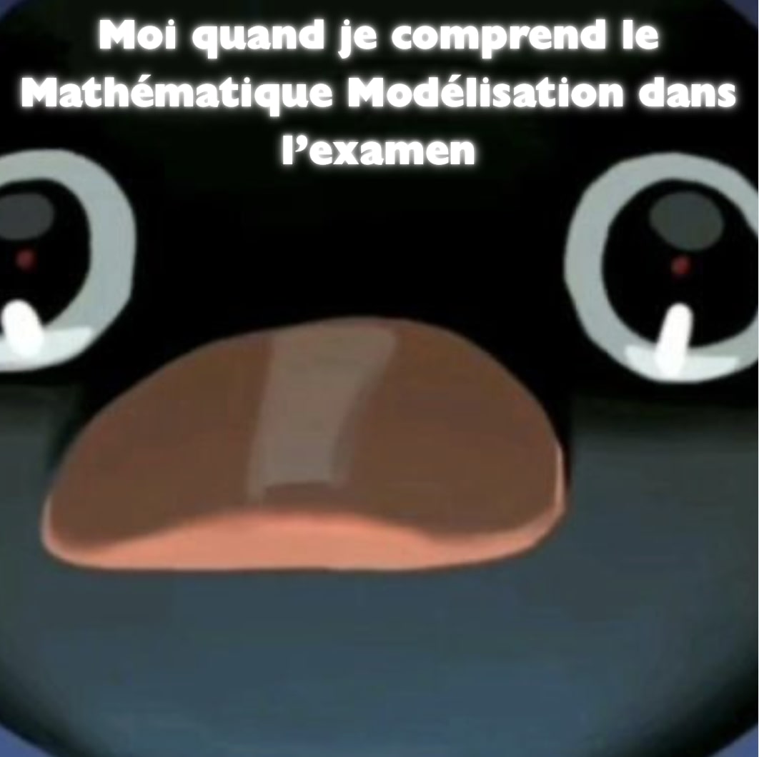 French Meme using the Pengu meme format