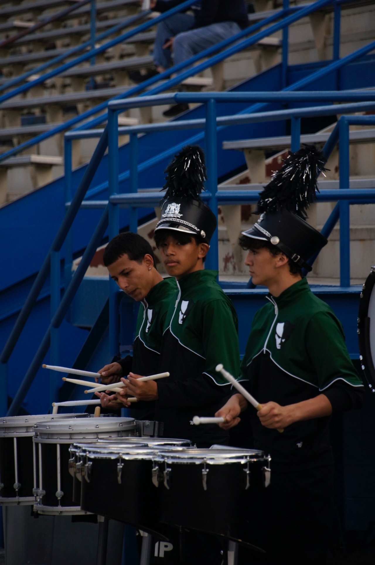 Me Playing in the Drumline