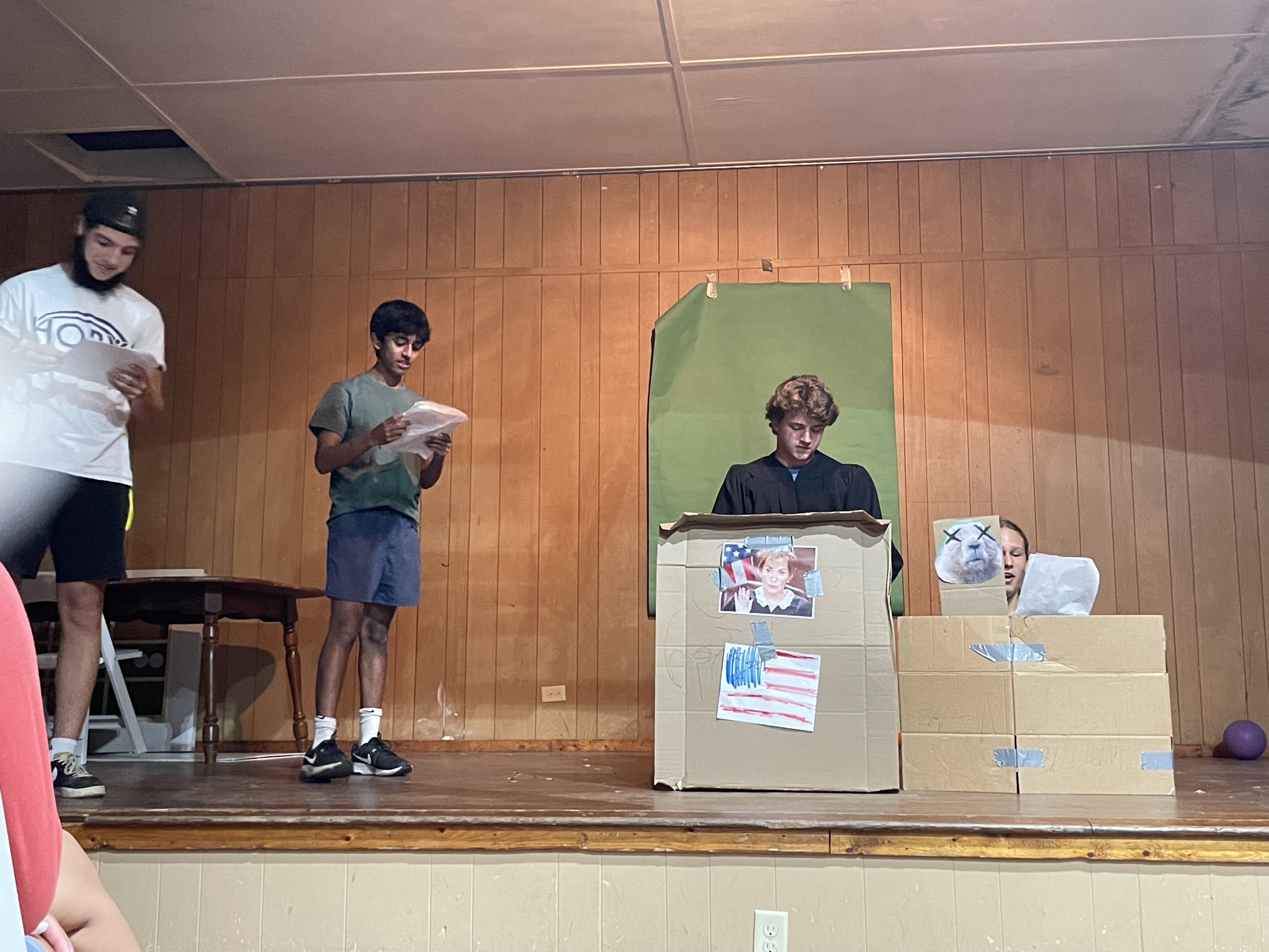 Performing Walden Skit