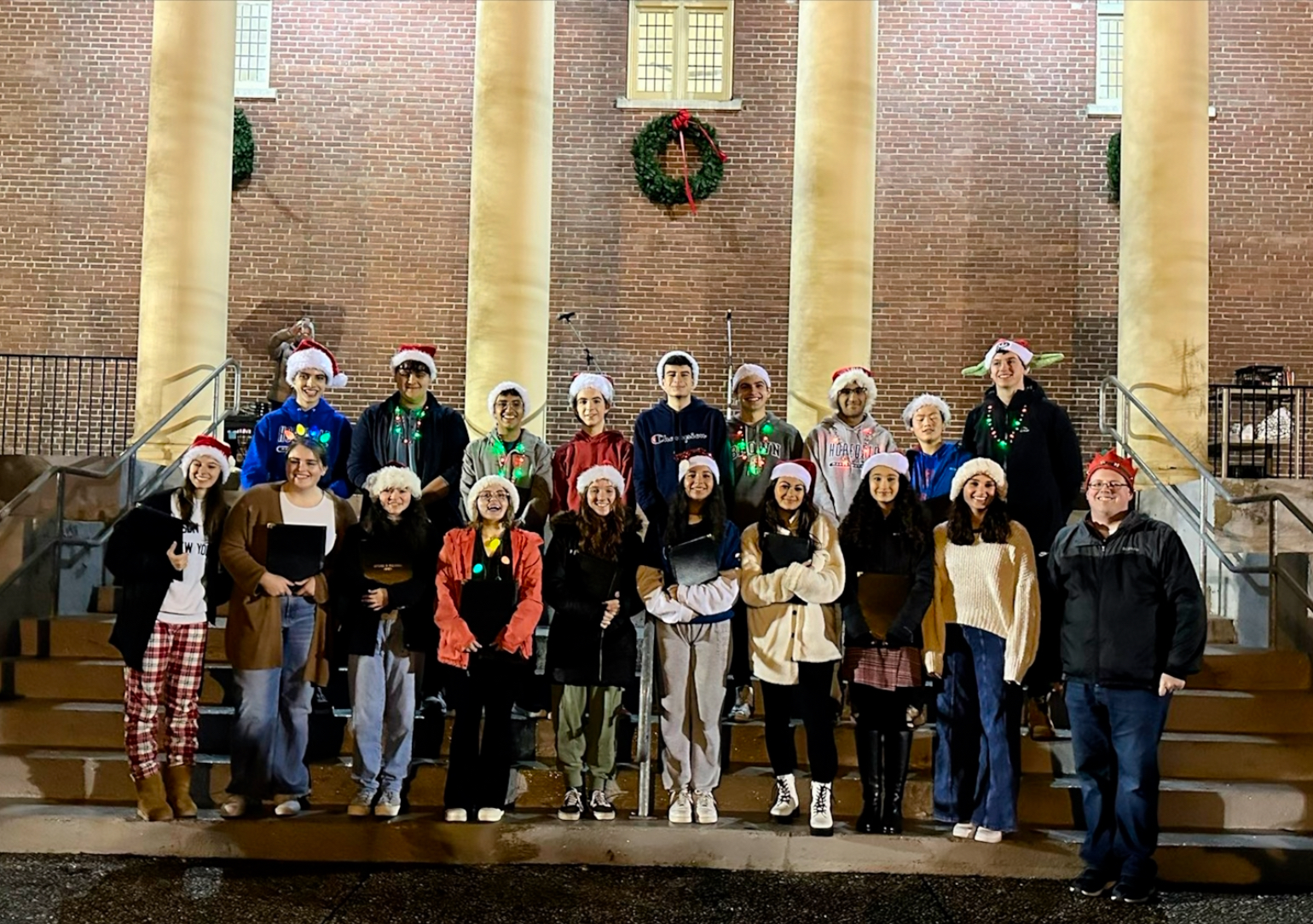 Singing at Tree Lighting