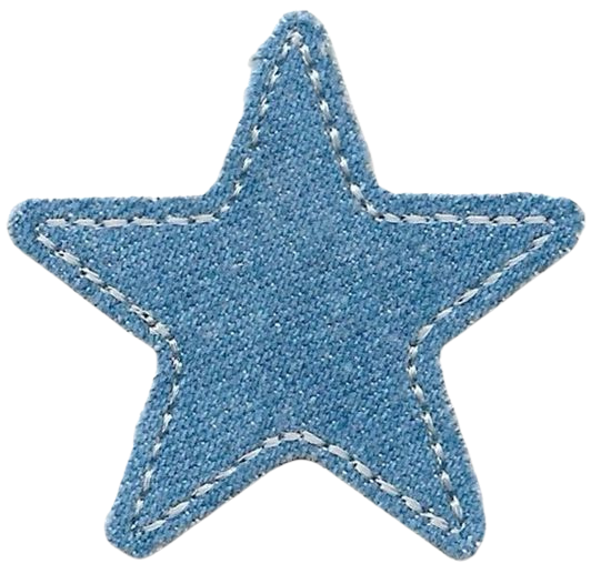 star embroidery patch