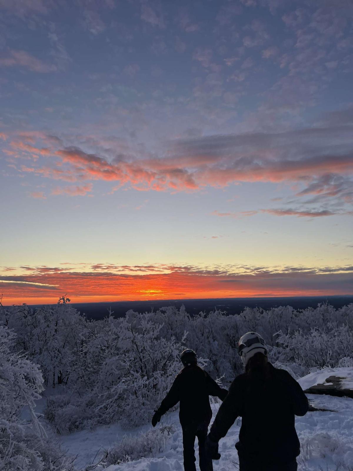 Sunset on Mt. Wachusett