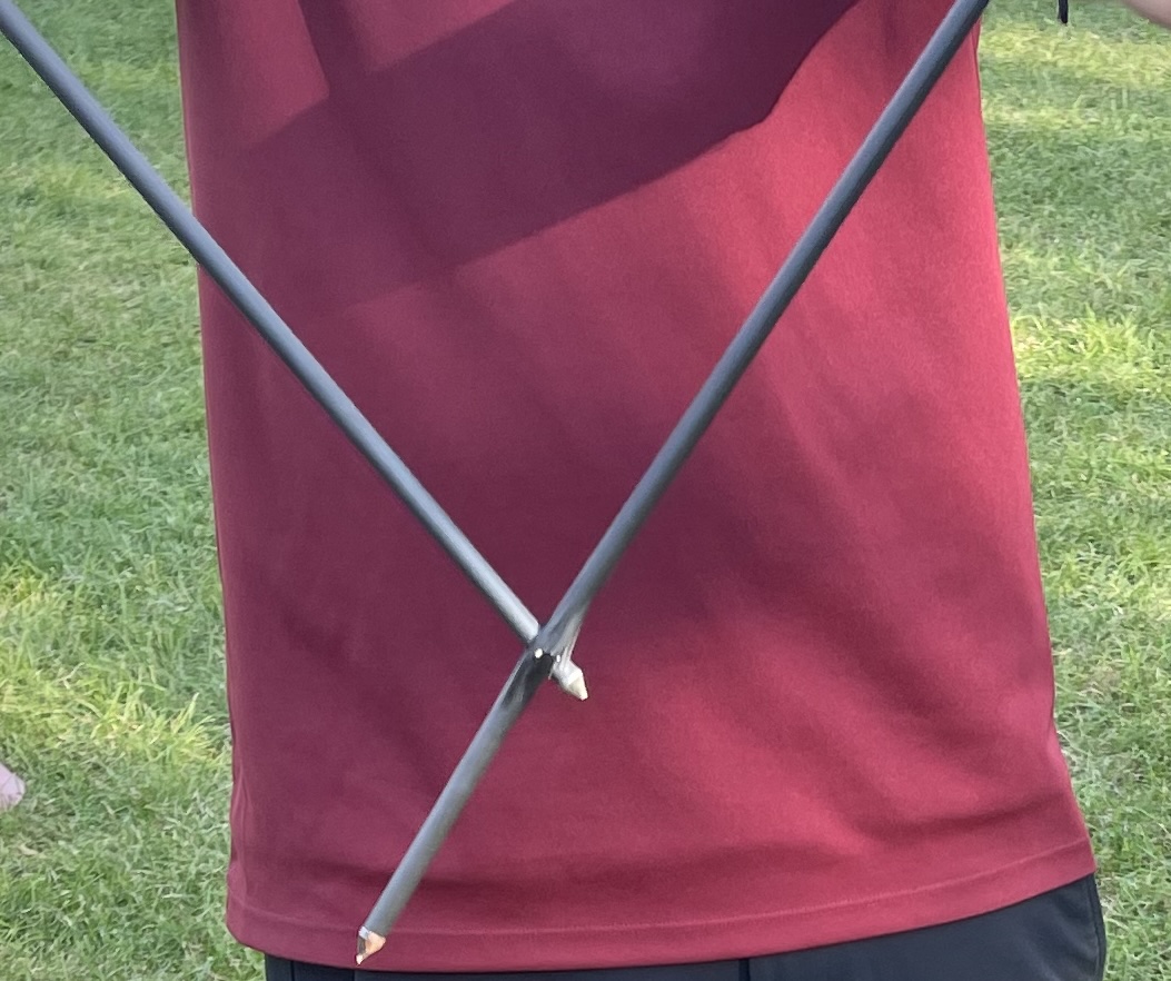 One of my greatest moments in archery, where I accidentally hit one arrow with another