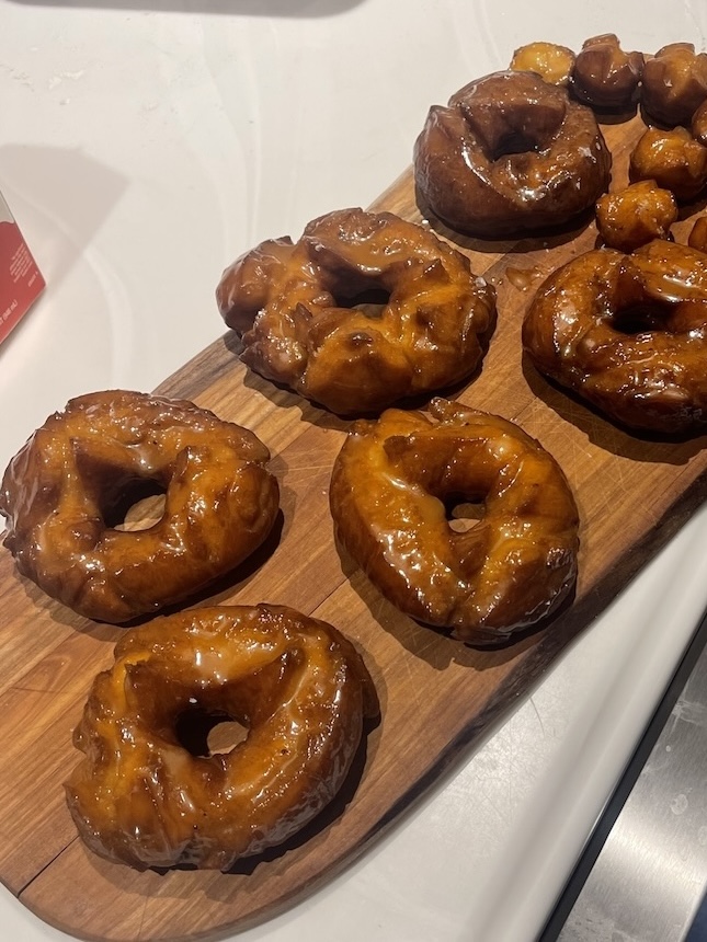 Homemade donuts