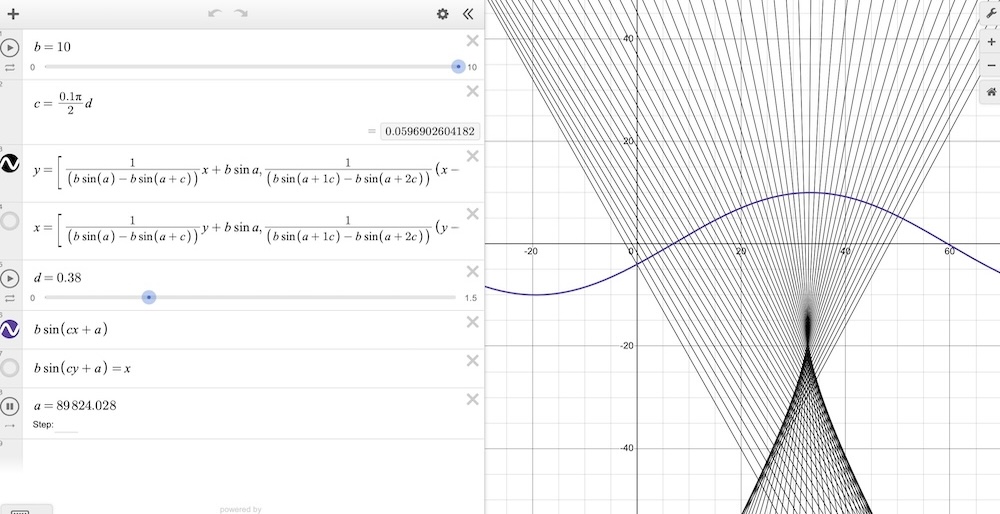 A DESMOS graph I made in my free time