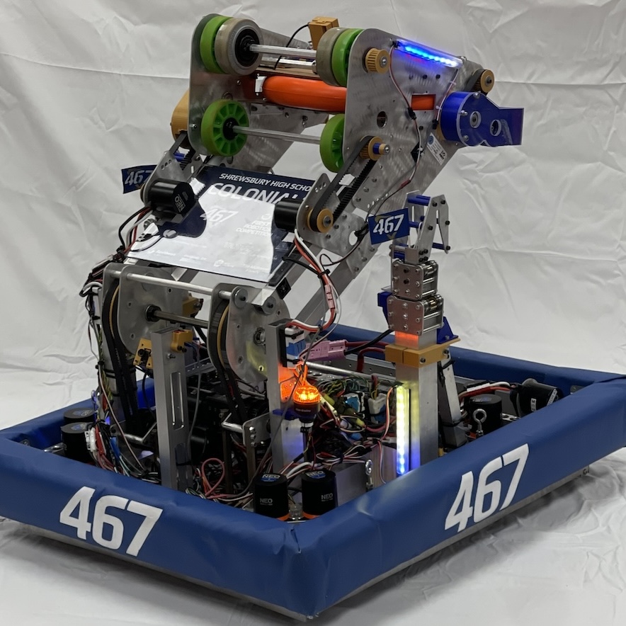 Team 467's 2024-2025 Robot.