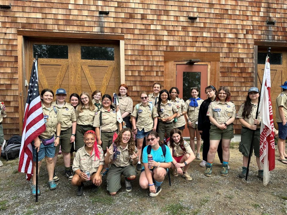 Troop 163 at summer camp