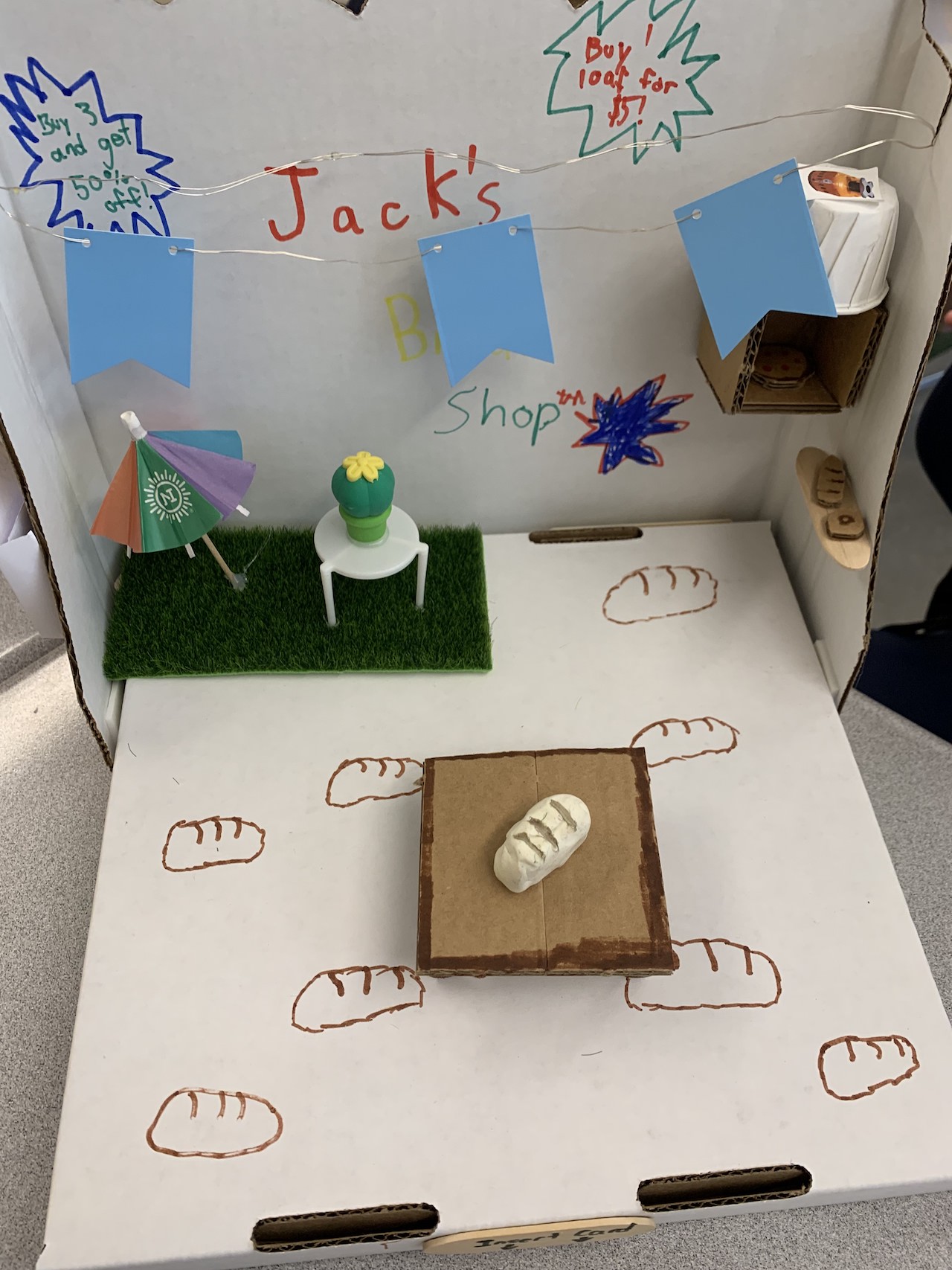 Camper's Pop-Up Venture final project: Jack's Bread Shop