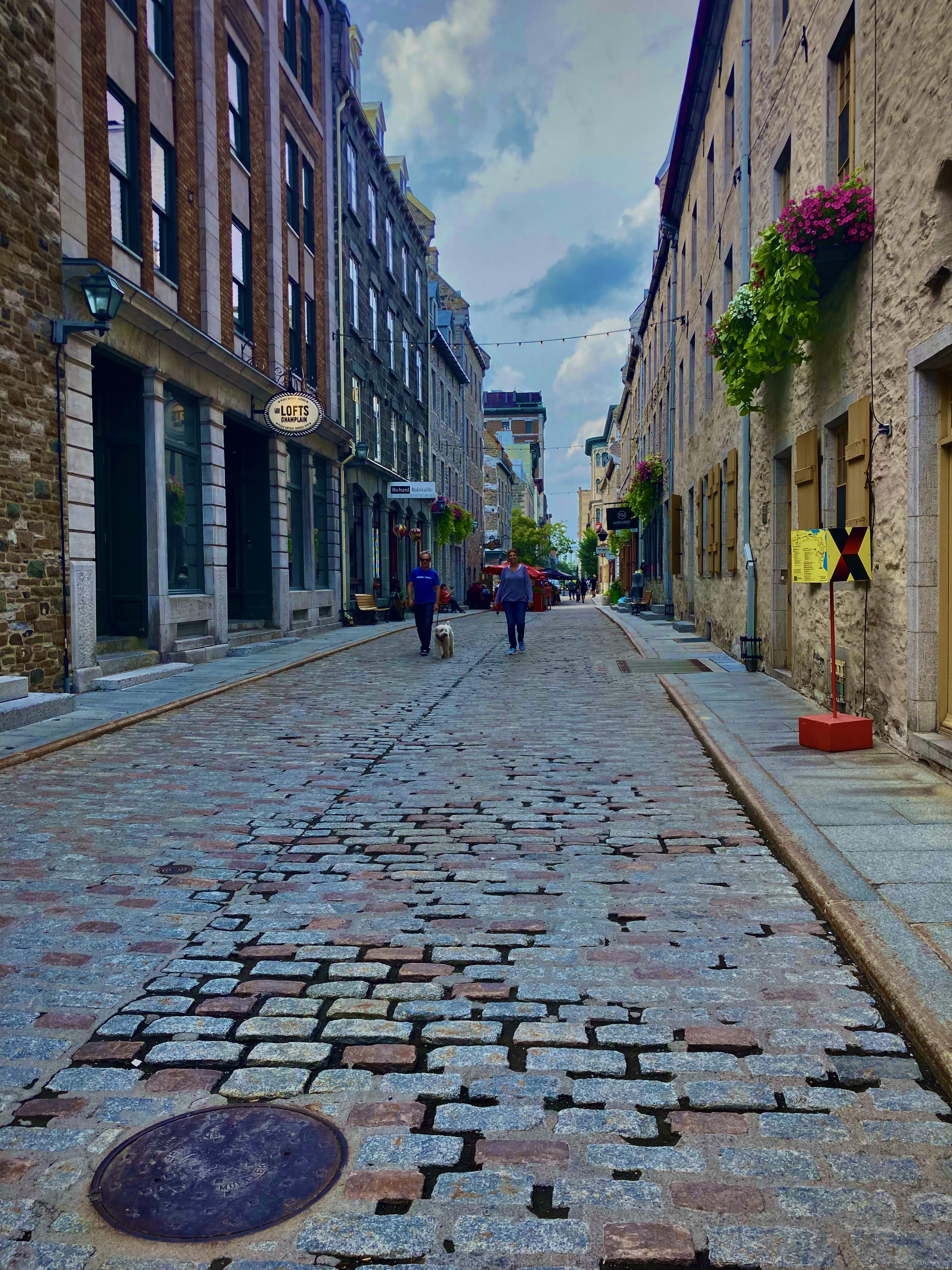 Streets of Quebec City, Canada