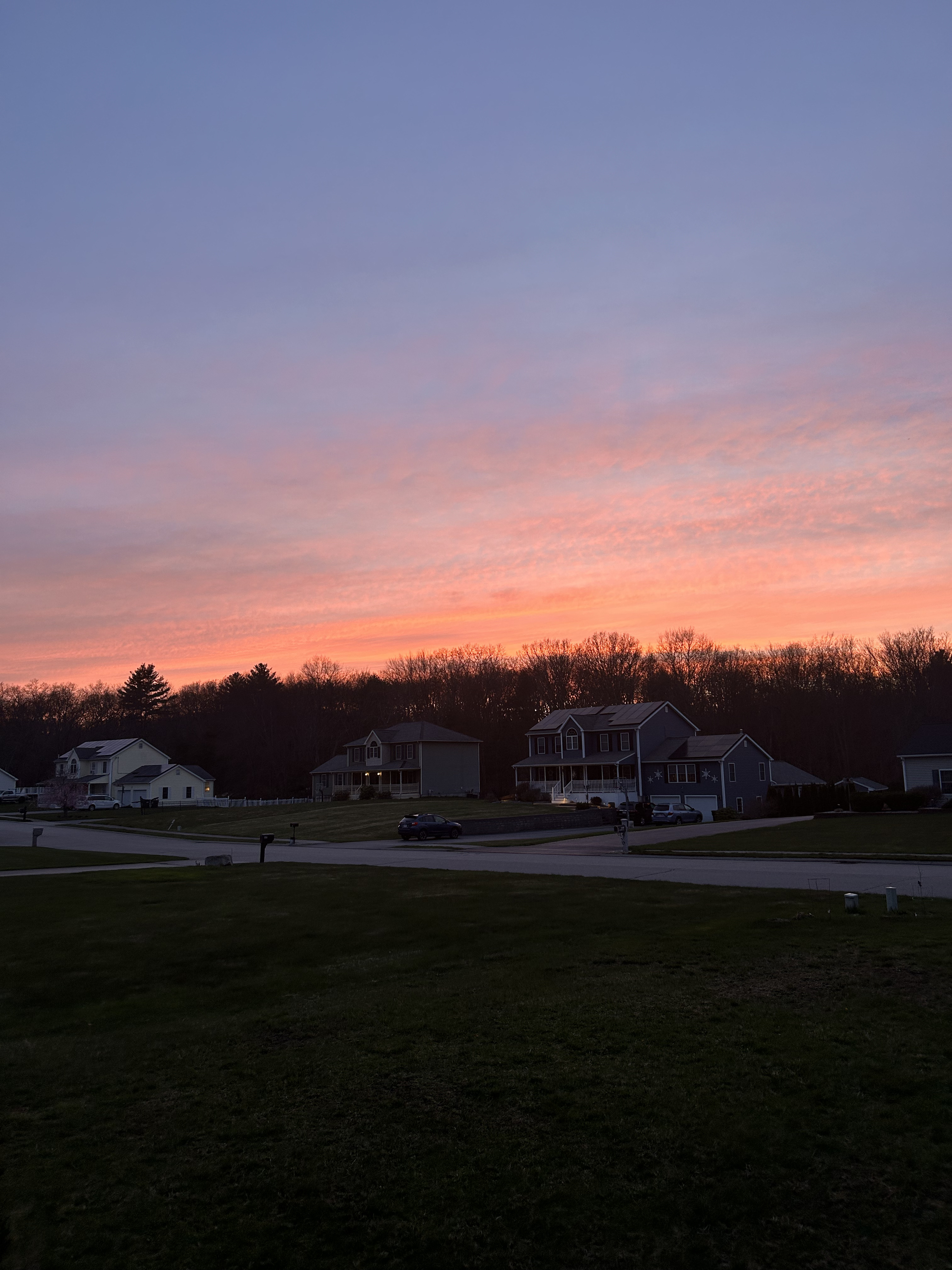 Sunset in my neighborhood