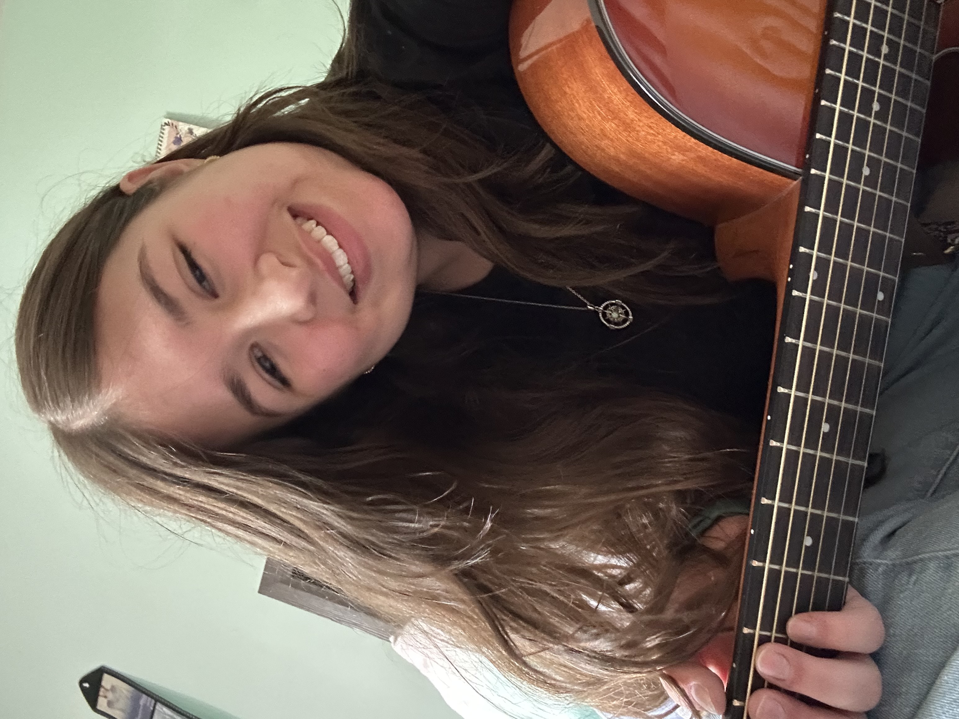 Me with my new guitar