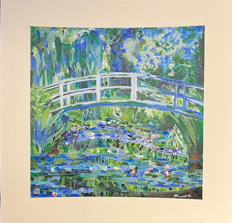 Monet painting I did