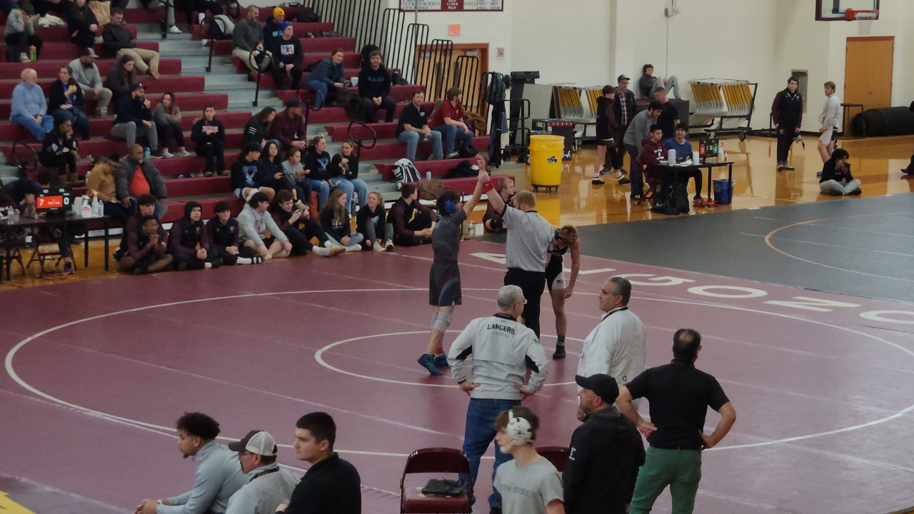 Wrestling match I won!