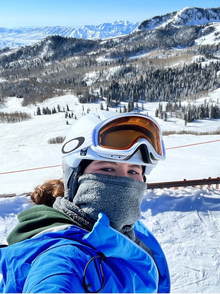 Snowbarding in Utah