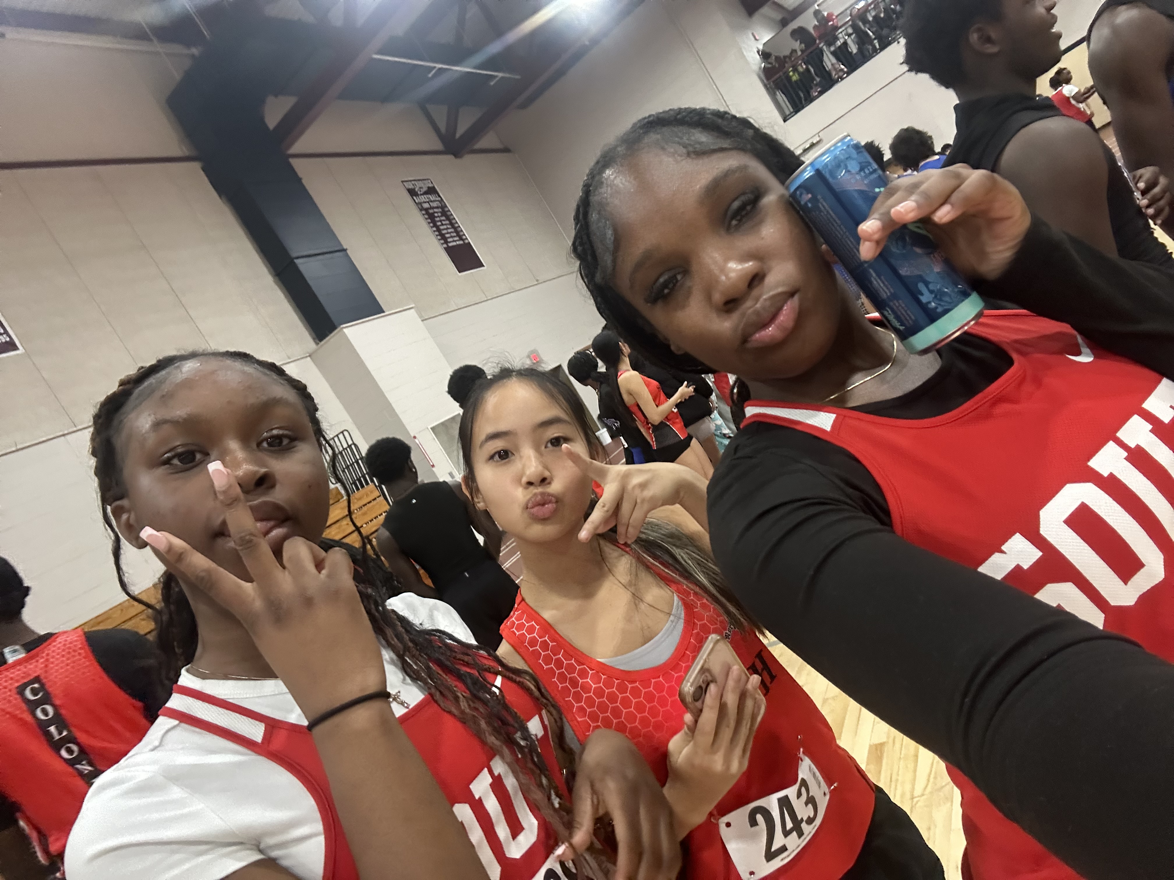 Selfie at Track Meet