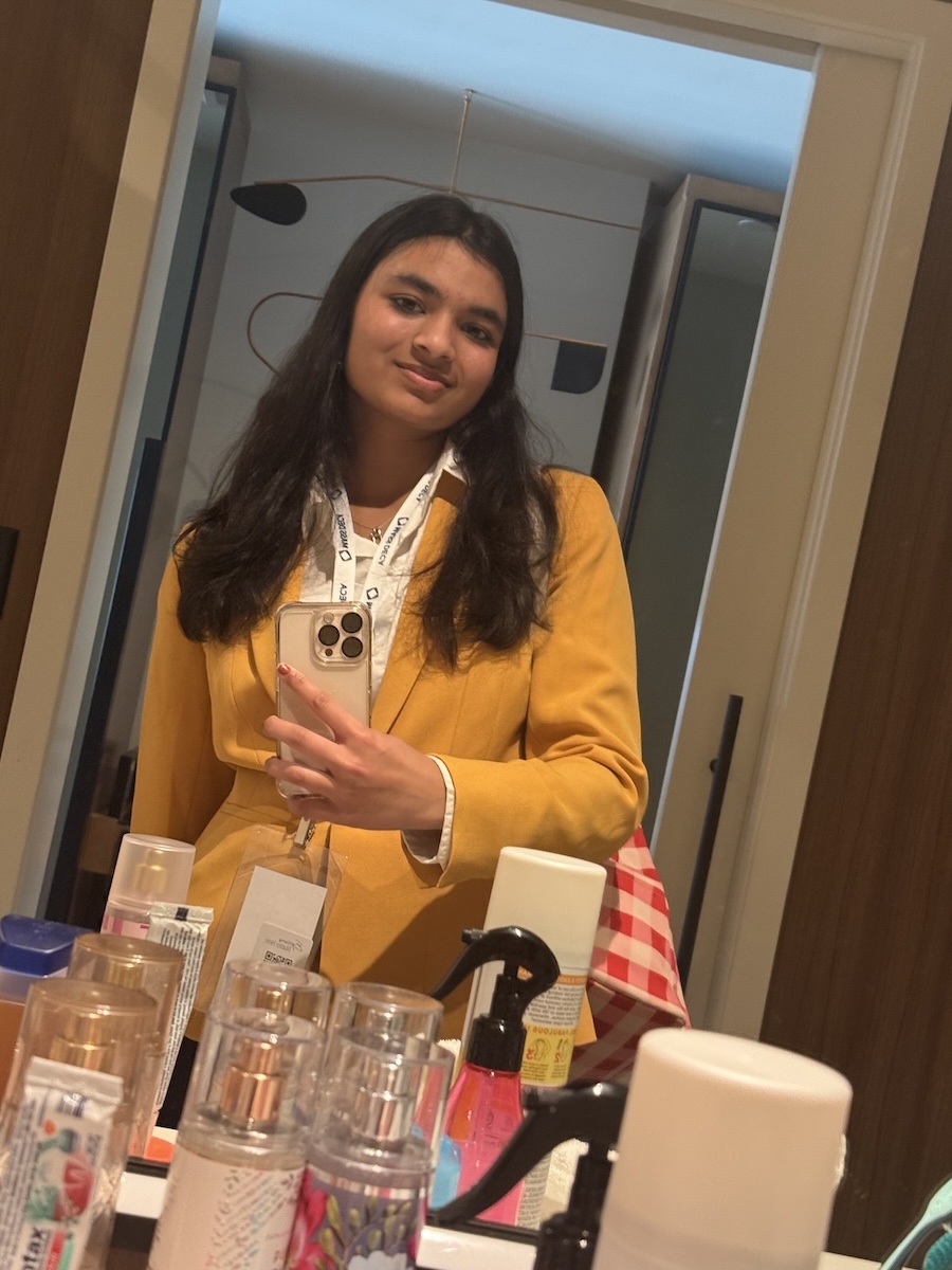 Naaisha in a blazer