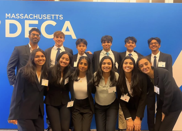 Westford DECA Club Members