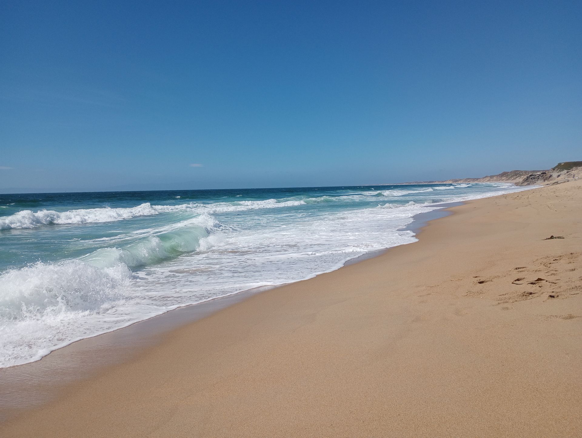 Beach in California