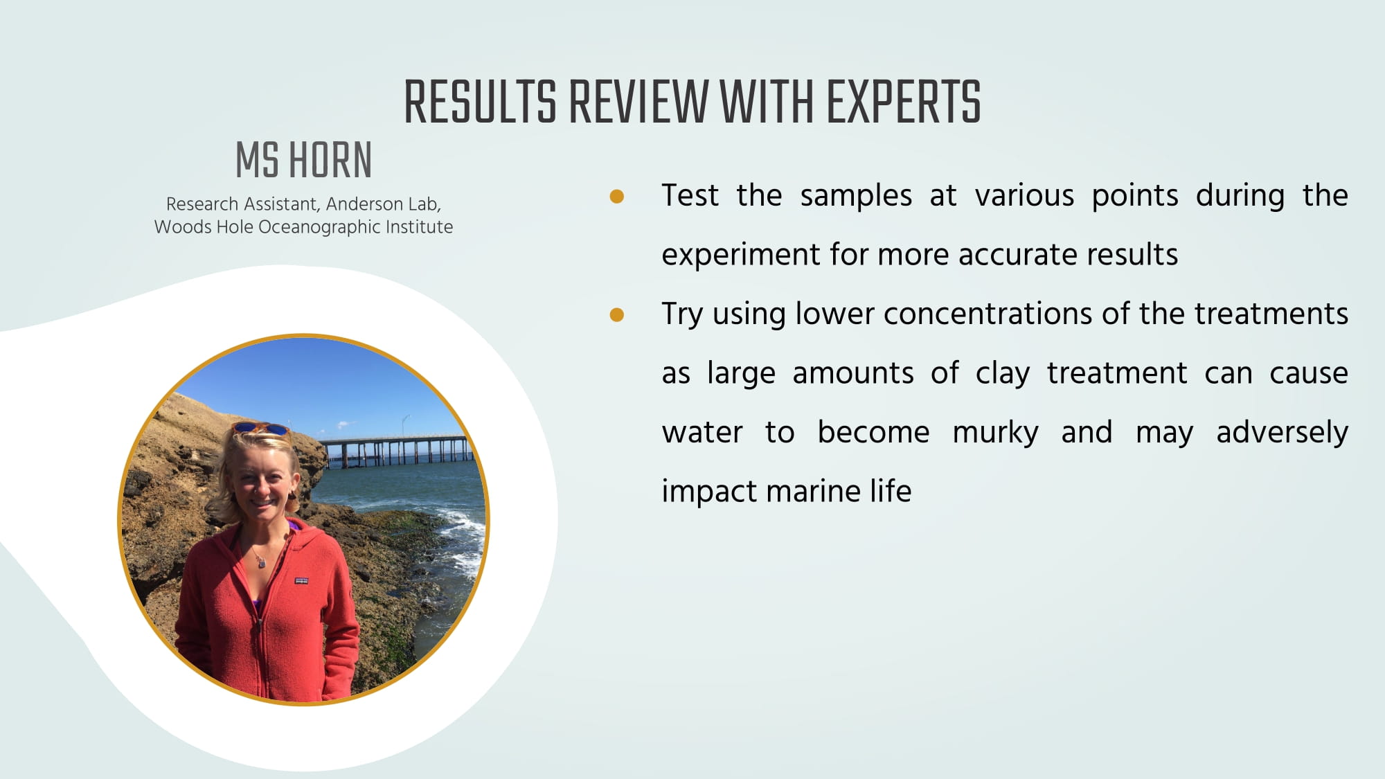 Project slides: slide 15