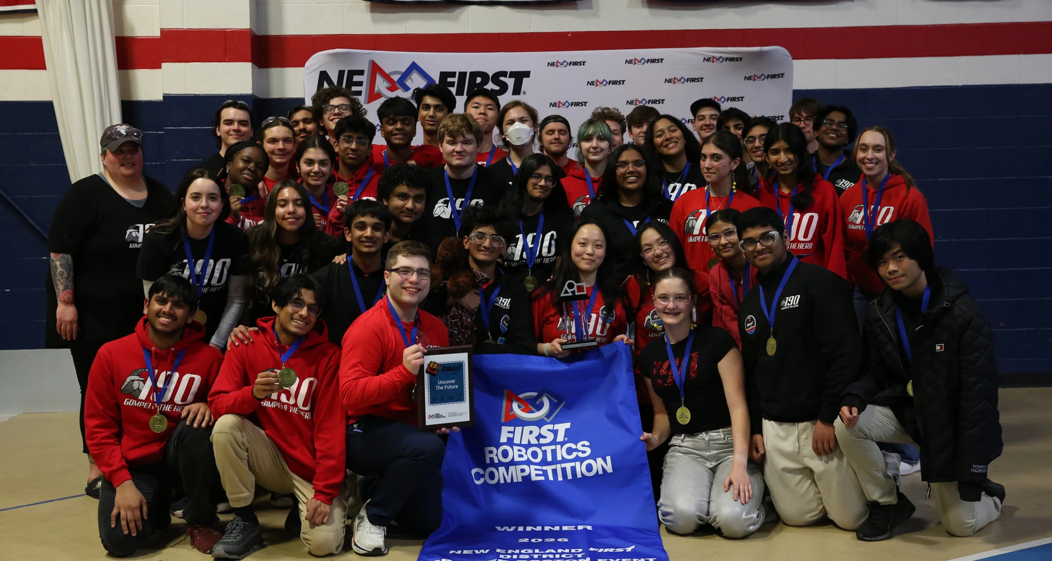 FRC190 winning Impact Award