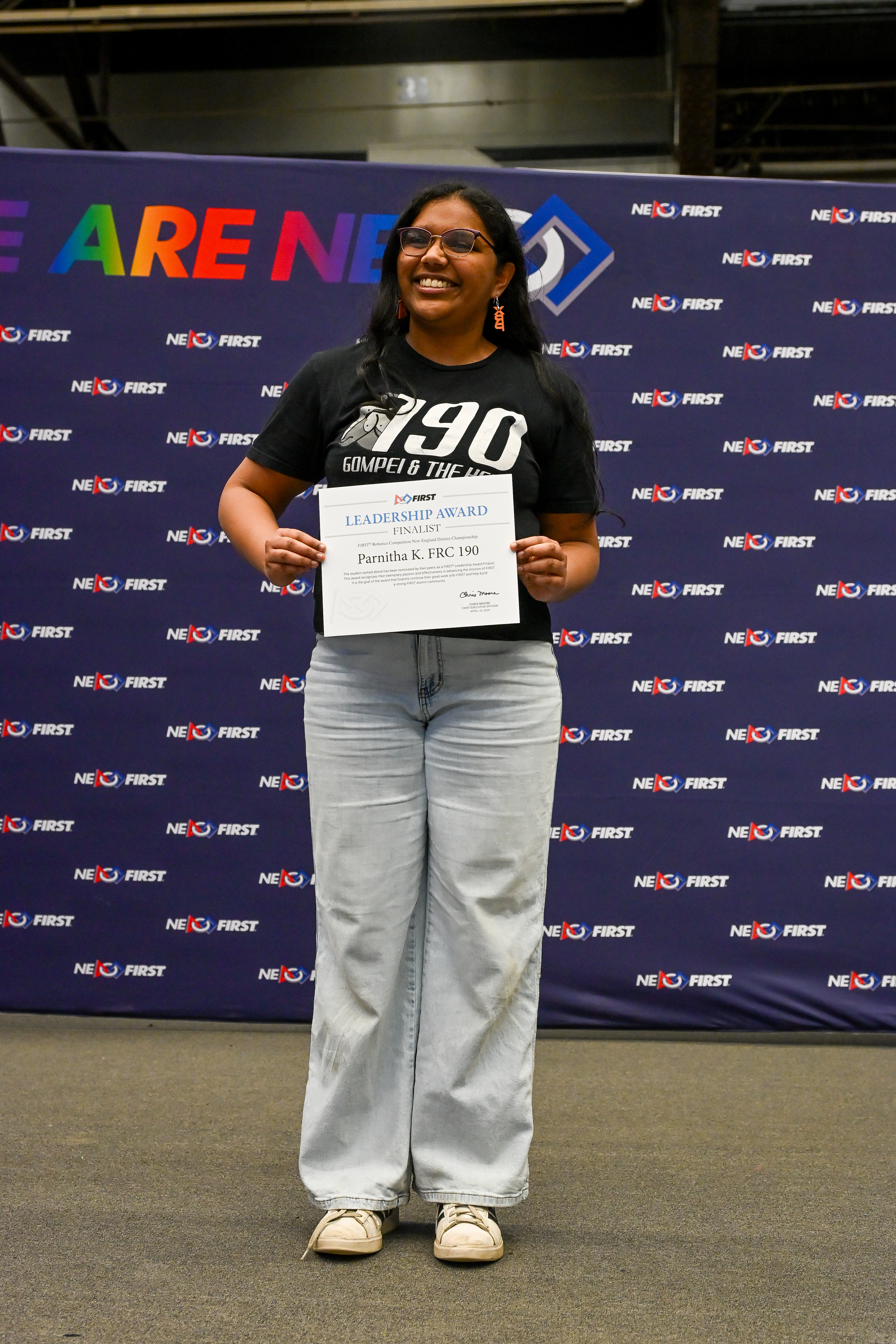 Image of being FIRST leadership award finalist