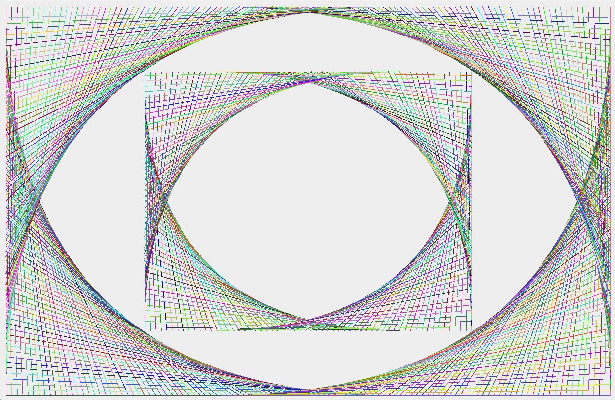 Picture of the output of the code attached