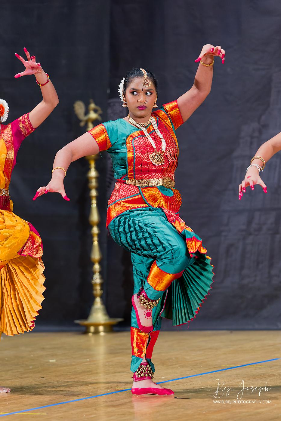 Picture of me doing bharathanatyam