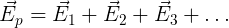 Equation for electric field