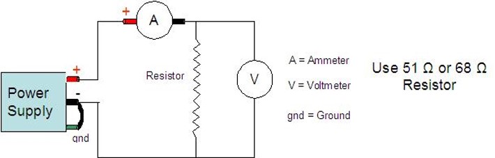 The circuit for lab 3 part 1