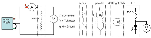 The circuit for lab 4 part 2