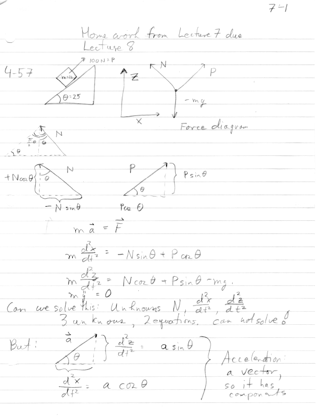 Homework 7 Solutions