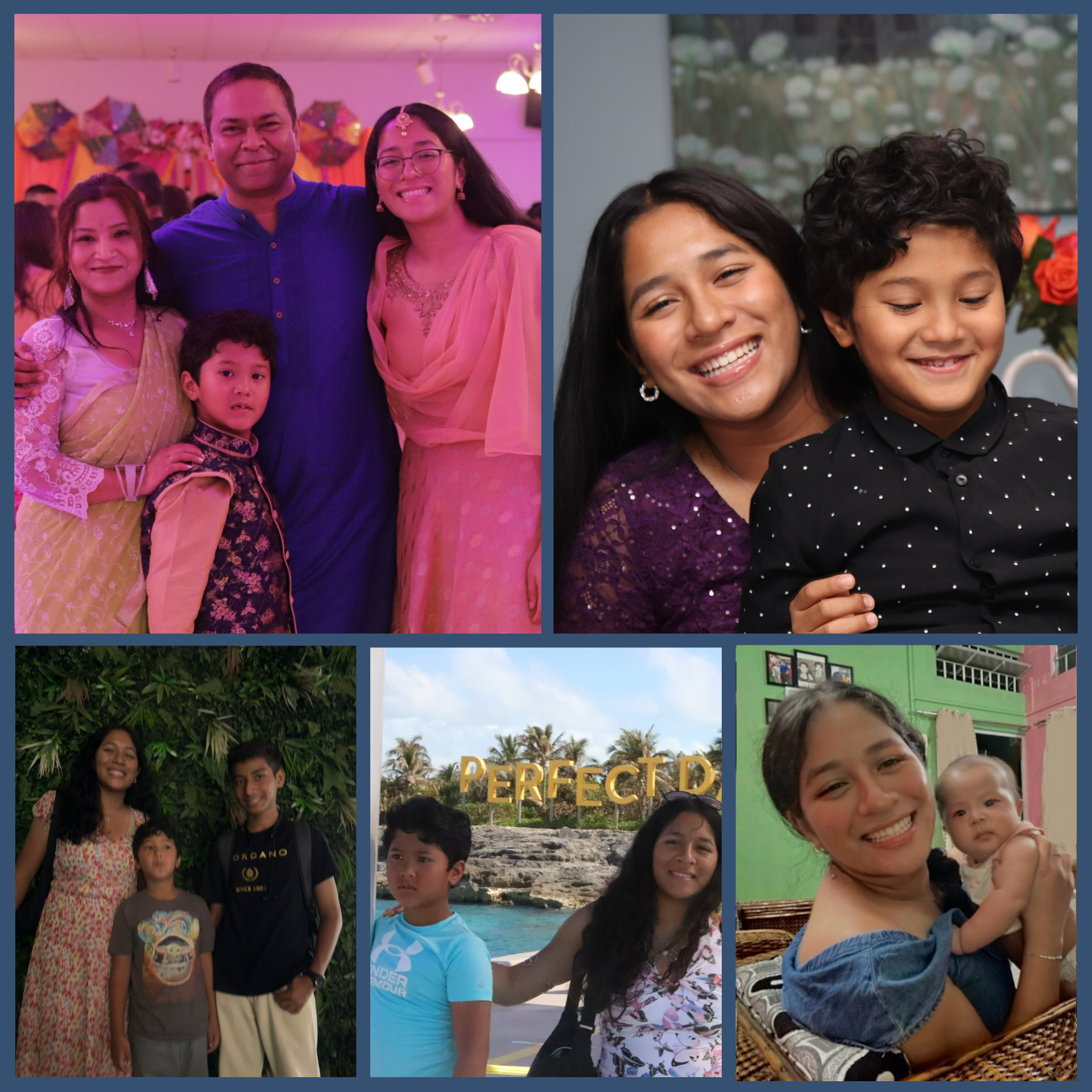 me and my family