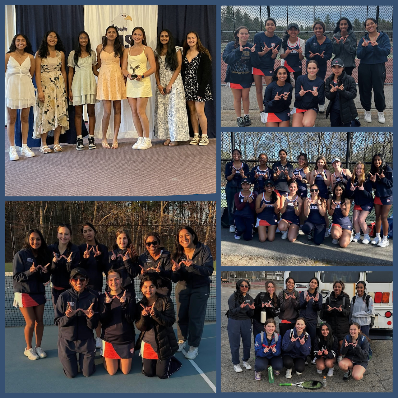 amsa girls tennis team