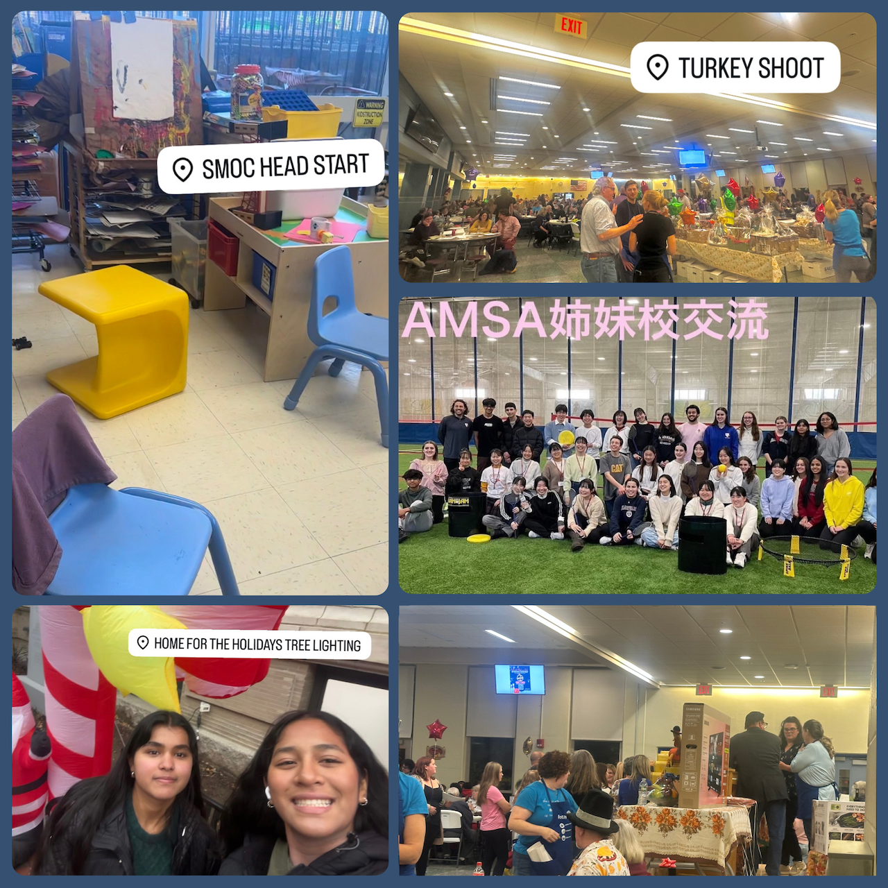 places i've volunteered at