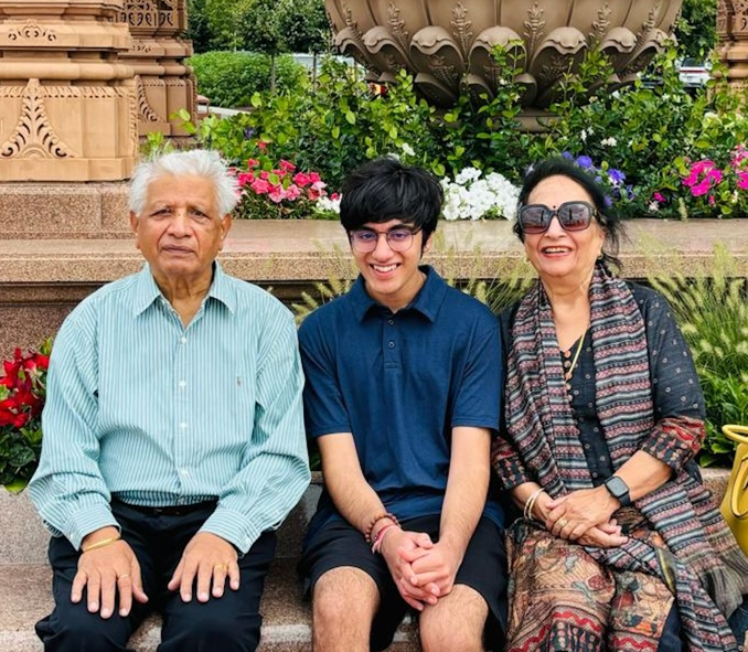 My grandparents and I