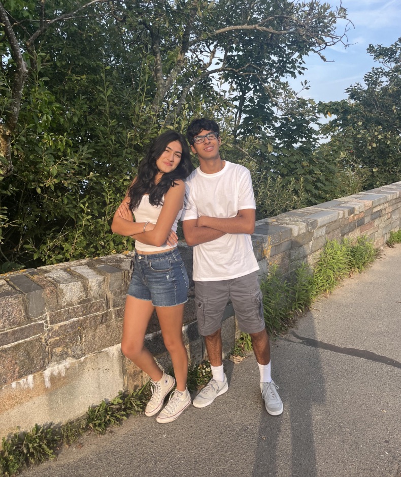 Brother and Sister Photo