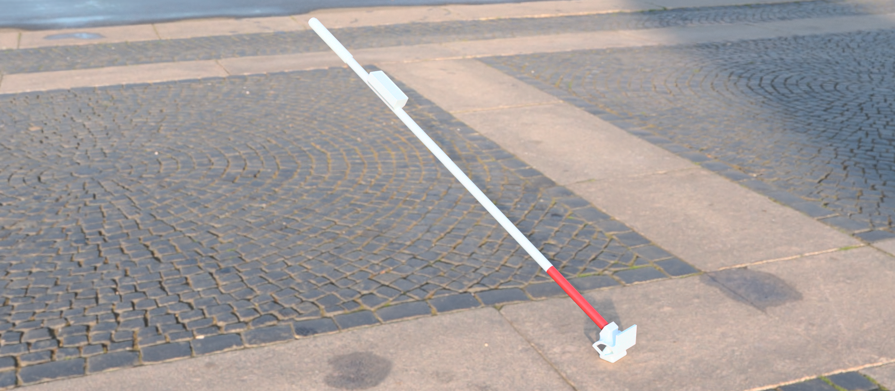 Image showing the final prototype cane
