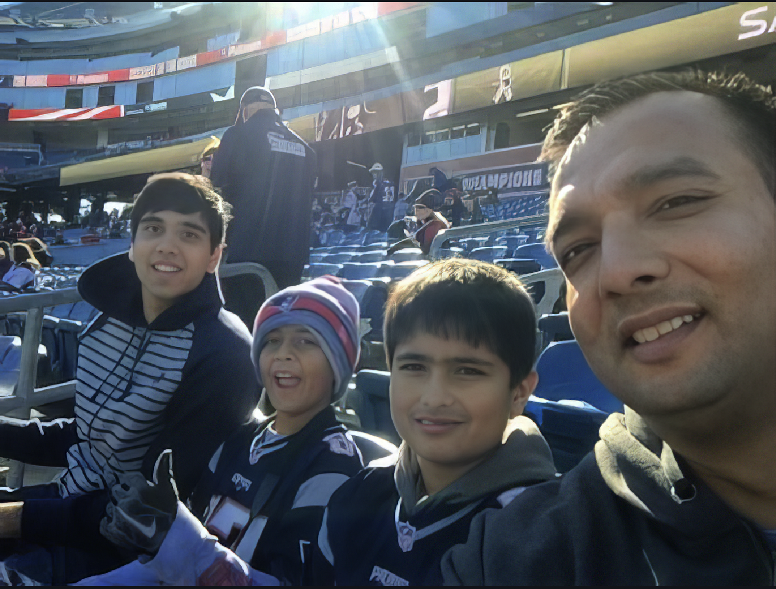 Patriots game