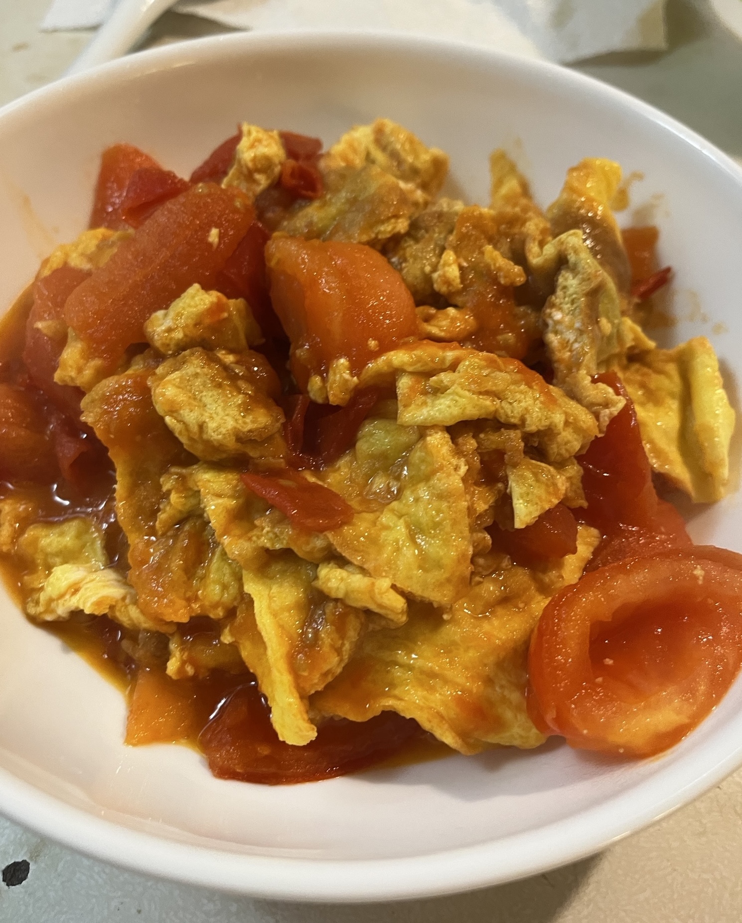 Final Egg and Tomato Dish