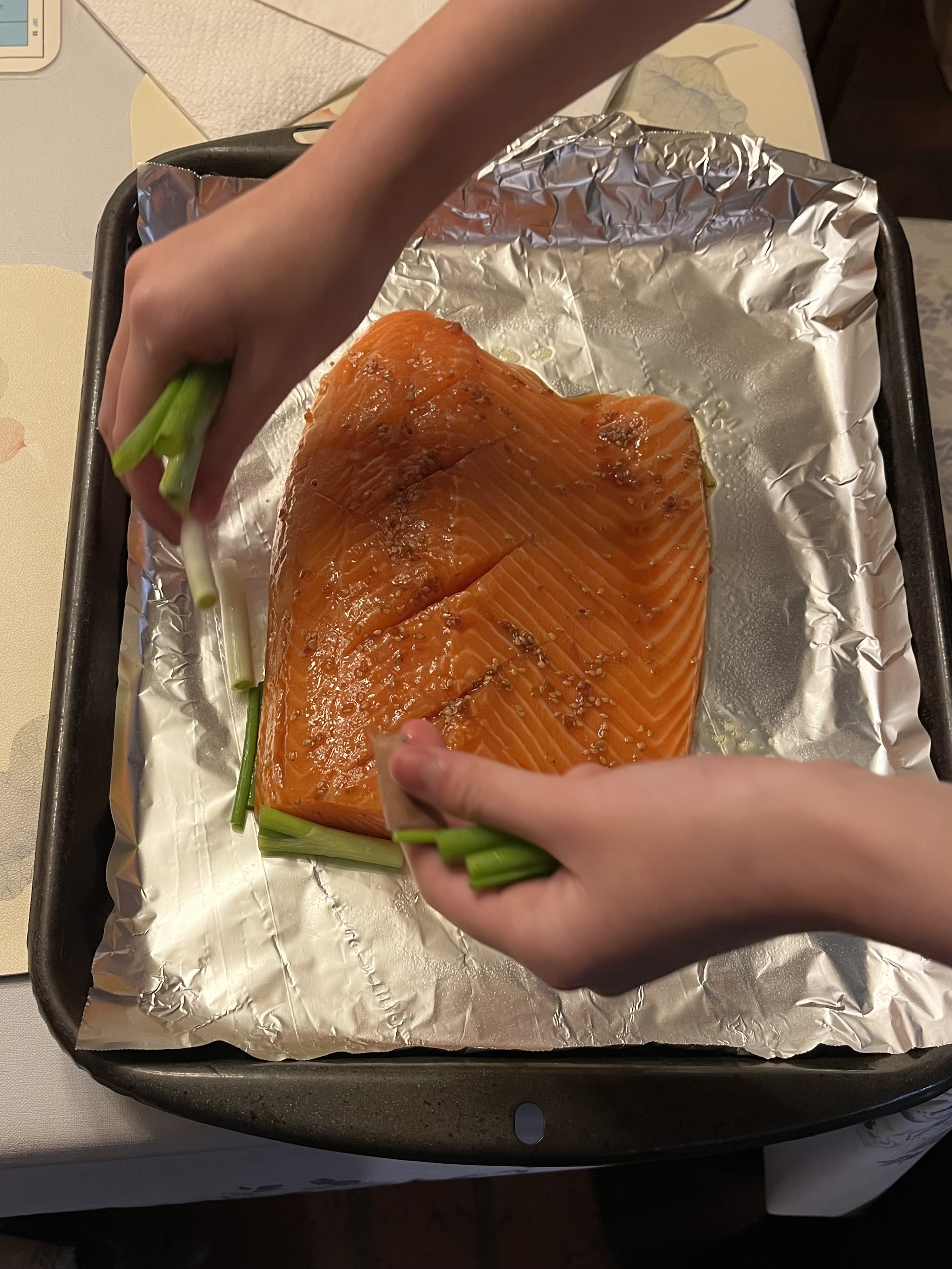 Pre-Oven Salmon
